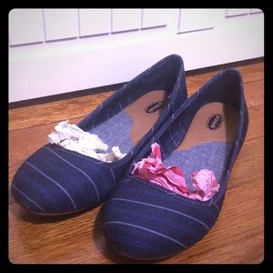Dr Scholls Blue flats